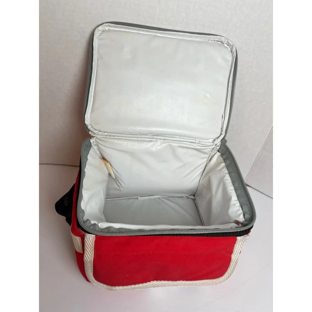 Vintage‎ 1998 Coca-Cola Soft Cooler Bag Insulated Lunch Box Shoulder Strap Y2K